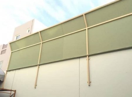 سواتر المملكة السعودية قماش pvc وبولي إيثلين