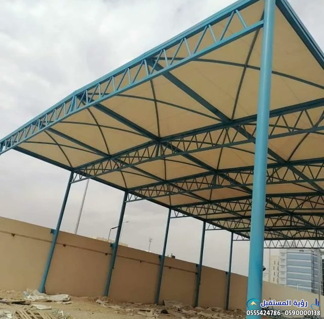 تركيب مظلات السعودية بأشكال وأحجام متنوعة