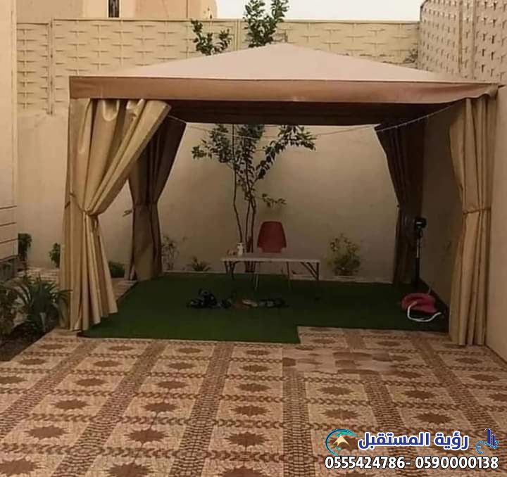 تصاميم مظلات المنازل الحديثة بالسعوديه