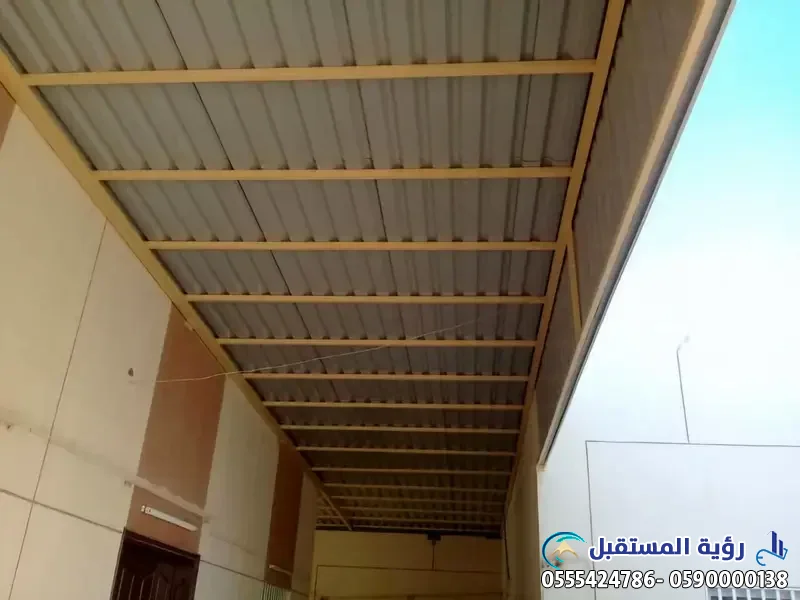 محداد مظلات جلسات خارجية وبرجولات بالمملكة السعودية